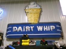 Dairy Whip Neon Sign