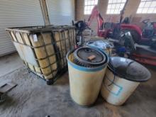 Containers W/ Used Oil