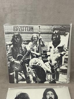 Vintage Rare Led Zeppelin Making of Friends and Live in Copenhagen Vinyl Records