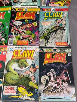 VINTAGE COMIC BOOK COLLECTION SHADOW CLAW FLASH DC COMICS LOT 18
