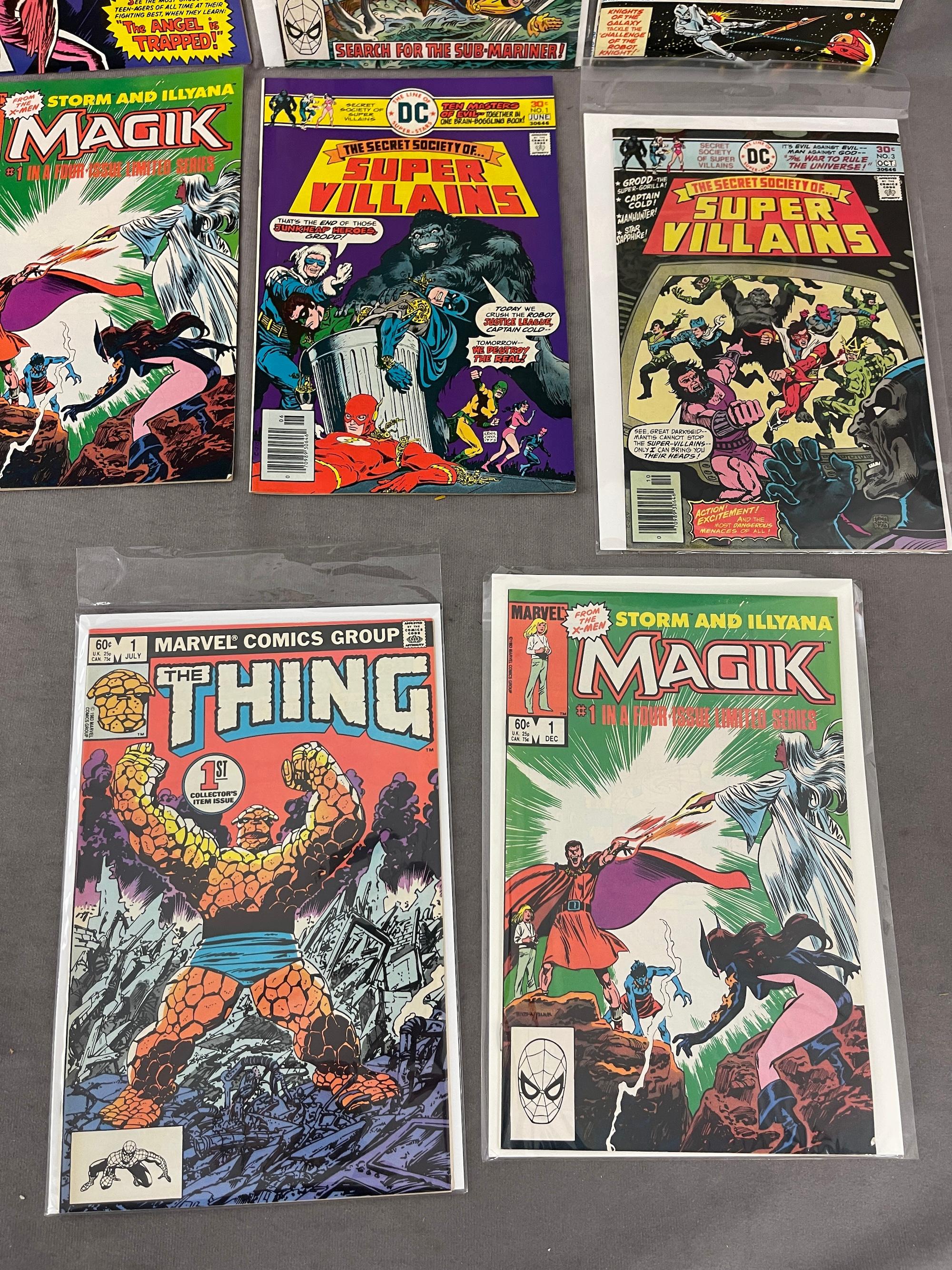 VINTAGE COMIC BOOK COLLECTION THING X-MEN LOT 8