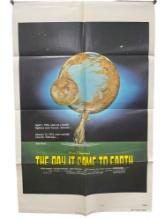 Vintage Original "The Day It Came To Earth" Style B Movie Litho Poster
