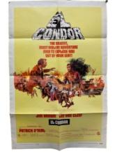 Vintage Original 1970 "El Condor" Western Movie Film Poster