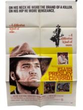 Vintage Original 1969 "Charro!" Western Movie Film Poster