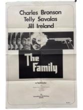 Vintage Original 1972 "The Family" Litho Movie Poster