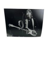 PHOTOGRAPH OF PAUL MCCARTNEY WINGS OVER AMERICA TOUR  CONCERT PHOTO BY ED FINNELL 1976