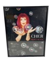 Cher Signed Autographed Framed  Poster Believe