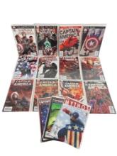 Captain America Mixed Marvel Comic Book Collection Lot of 15