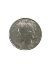1923 Liberty Peace Silver Dollar