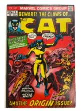 Cat #1 First 1st Appearance & Origin Later Becomes Tigra Marvel 1972