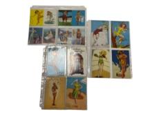 Vintage Mutoscope Pin-Up Girl Card Collection Lot