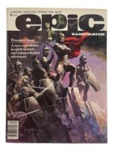 Vintage Epic Illustrated Marvel 1980 Magazine Premiere Issue