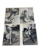 Vintage 1960s/70s Erotic Nude Female Adult Risque B&W Photo Collection Lot