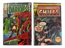 Vintage Marvel Horror Chamber of Darkness & Chamber of Chills Comic Books