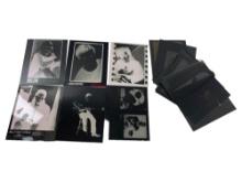 VINTAGE MUSIC MOVIE  PHOTO NEGATIVE COLLECTION LOT 20 8" X 10"