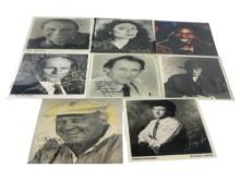 VINTAGE SIGNED BLACK AND WHITE PHOTO COLLECTION LOT, LOT 8