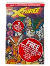 X-Force #1 Marvel Sealed Comic Book with Trading Card