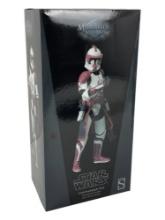 Star Wars Sideshow Collectible Commander Fox Coruscant Guard 1:6 Scale Figure NIB