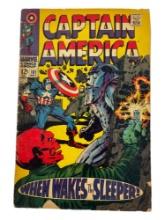 Captain America #101 Marvel 1968 Comic Book