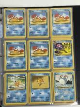 Pokemon Trading Card Binder with Holos and Japanese Cards