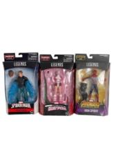 Marvel Legends Series Hydro-Man Iron Spider & Gwenpool NIB Action Figures