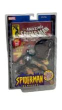Marvel Spider-Man Classics 6" Action Figure with Comic Book Sealed Action Figure