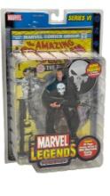 Marvel Legends Series VI Punisher Action Figure with Comic Book Sealed NIB