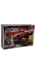 GI Joe Cobra Crimson HISS Tank with Cobra Crimson Horseman Sealed Action Figure