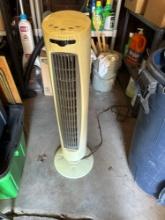 Electric stand up fan