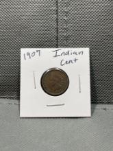 1907 Indian cent