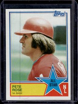 Pete Rose 1983 Topps All Star #397