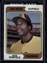 Dave Winfield 1974 Topps Rookie RC #456