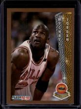 Michael Jordan 1992-93 Fleer NBA Award Winner #246