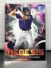 Benny Montgomery 2021 Bowman Chrome Gensis Insert #GNS-7
