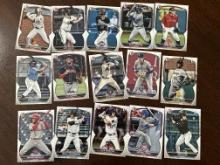 Lot of 15 Bowman MLB Cards - Many rookies, 10 1sts