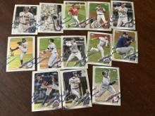 Lot of 13 Topps Chrome MLB Cards - Gleyber, Snell, Stanton