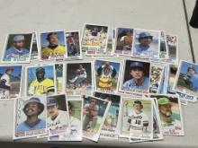 1982 Topps Lot of 47 First Lot