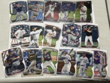 Lot of 16 Bowman - Mostly all rookies, 4 Chrome Rookies