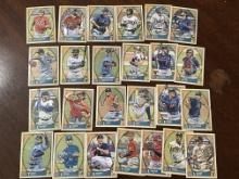 Lot of 25 Topps Gypsy Queen MLB Cards
