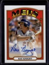 Ray Knight 2022 Topps Archives Auto #72FF-RK