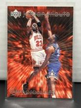 Michael Jordan 1997 Upper Deck mj impressions Jordan Tribute #mj49