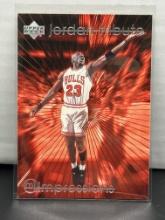Michael Jordan 1997 Upper Deck mj impressions Jordan Tribute #mj54