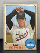 Dave Boswell 1968 Topps #322