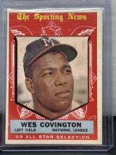 Wes Covington 1959 Topps Sprting News All Star #565