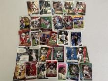 Lot of 30 NFL Basketball Cards - LaVine, Coby White, Carr, Jones, Hopkins, Luck