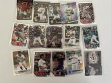 Lot of 15 MLB Cards - Stanton Refractor, Martinez Refractor, Casas RC, Mervis RC