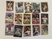 Lot of 15 MLB Cards - Many parallels, several inserts