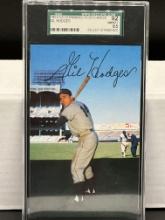 Gil Hodges 1953-55 Dormand Post Cards SGC 8.5 NM/MT+ WOW