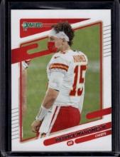 Patrick Mahomes 2021 Panini Donruss Mask Variation #116