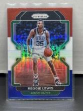 Reggie Lewis 2021-22 Panini Prizm Red White Blue Prizm #279